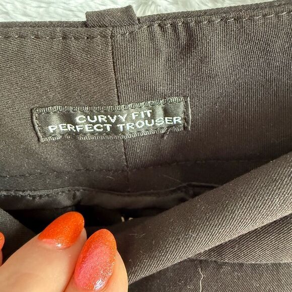 Worthington Black Dress Pants with Classic Straight-Leg Cut - Short Length - Picture 2 of 4